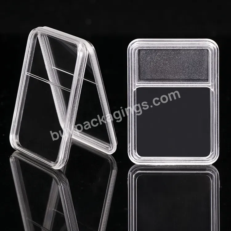 Factory Oem Odm Graded Collection Coin Holders Coin Display Slab Plastic Holder Slab Coins Slab Collecting Storage Box