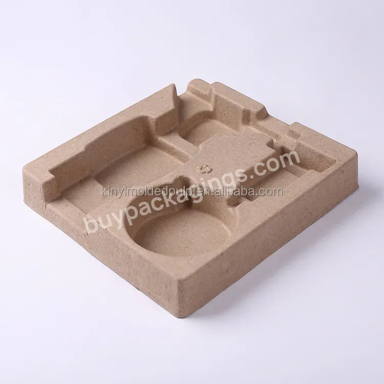 Factory Oem/odm Pulp Moulded Tray Paper Packaging Recyclable Paper Tray