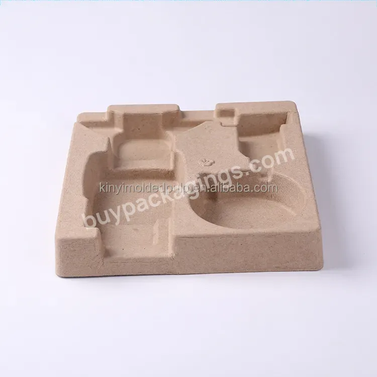 Factory Oem/odm Pulp Moulded Tray Paper Packaging Recyclable Paper Tray