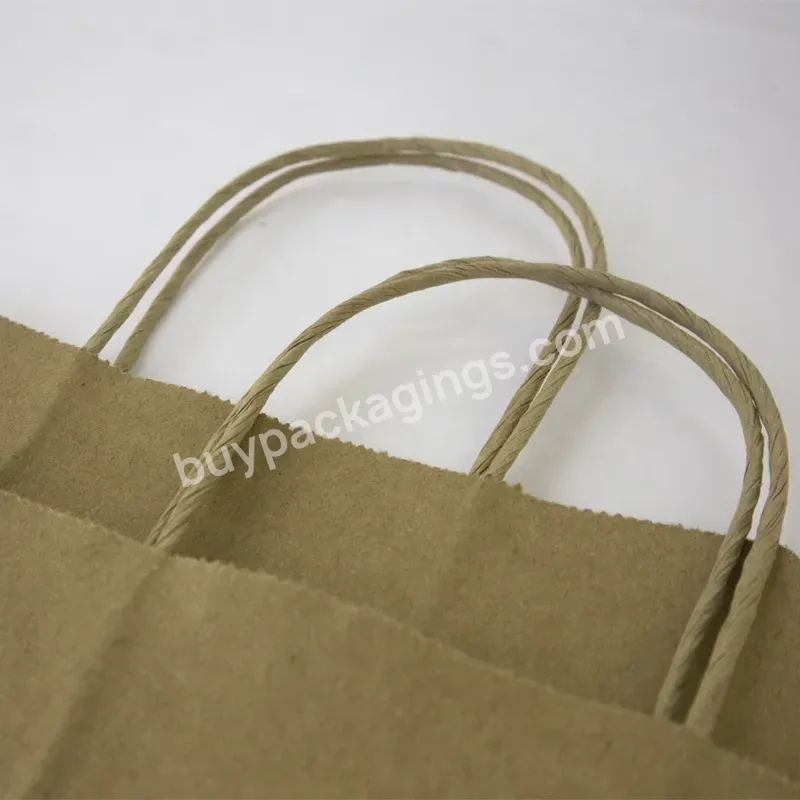Factory Outlet Custom Logo Wholesale Exquisite Paper Shopping Bag Eco-friendly Faye Bag Coffee Paper Bag