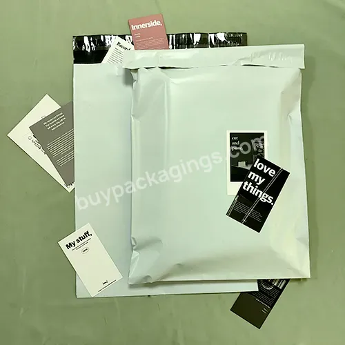 Factory Parcel Bag Custom Logo Mailing Bags Matte Black Poly Waterproof Mailers 10x13 Recyclable Plastic Shipping Envelope