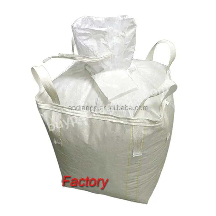 Factory Polypropylene Pp 2200 Pound 1 Ton Bag Fibc Big Bulk Container Bags