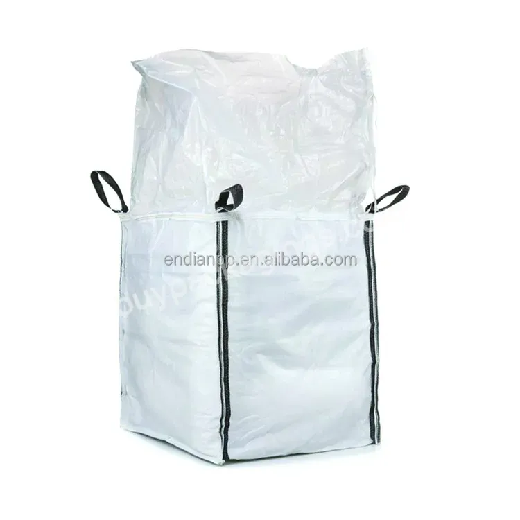 Factory Pp Plastic 1.5 Ton Big Jumbo Fibc Bags Super Sacks 1500kg For Grain Fertilizer Cement