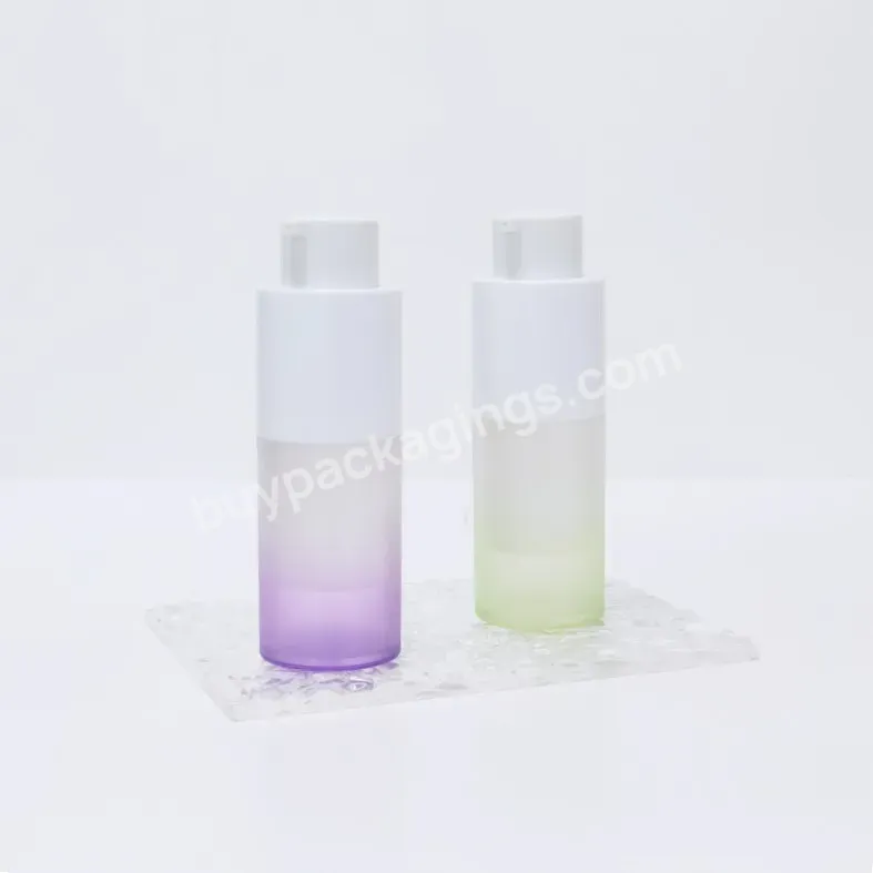 Factory Price 15ml 30ml 50ml Lotion Luxury White Serum Matte Pp Pump Airless Bottle