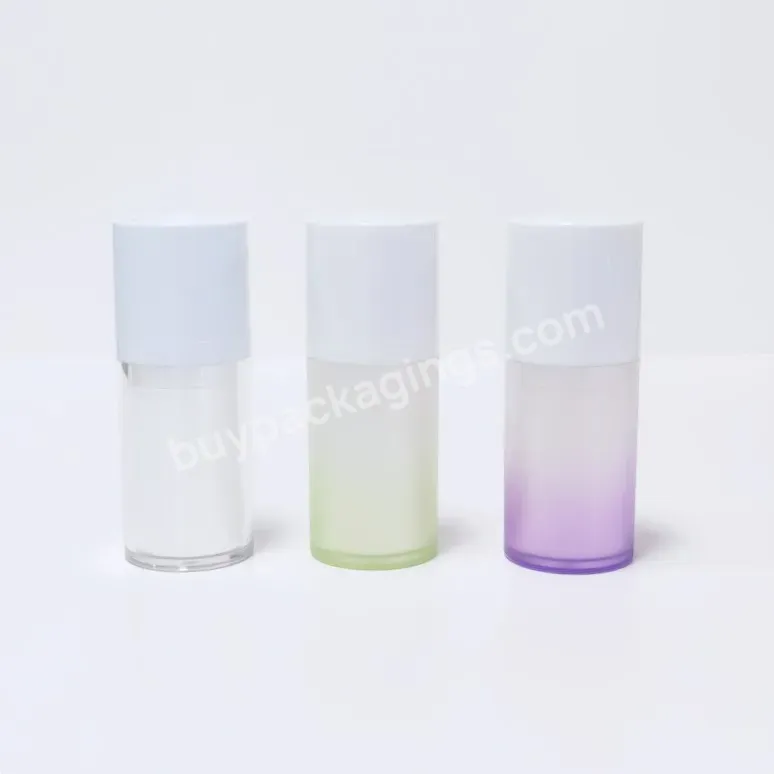 Factory Price 15ml 30ml 50ml Lotion Luxury White Serum Matte Pp Pump Airless Bottle