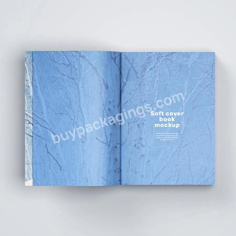 Factory Price Book Printing Service Business Offset Printing Custom Softcover Book