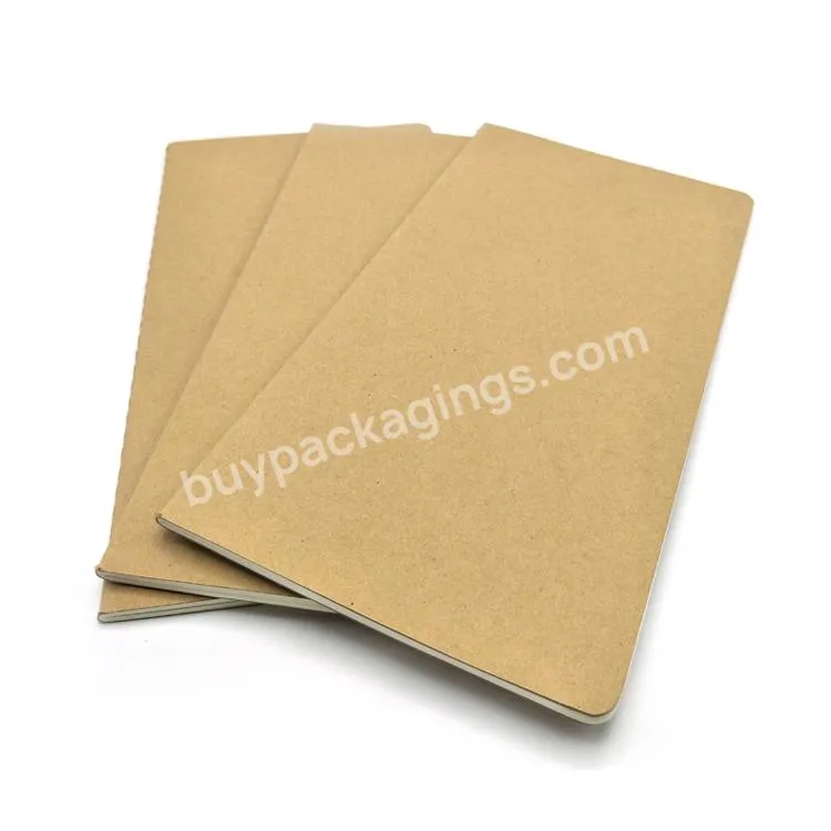 Factory price  bulk A4 A5 custom giveaway gifts stationery school kraft notebook