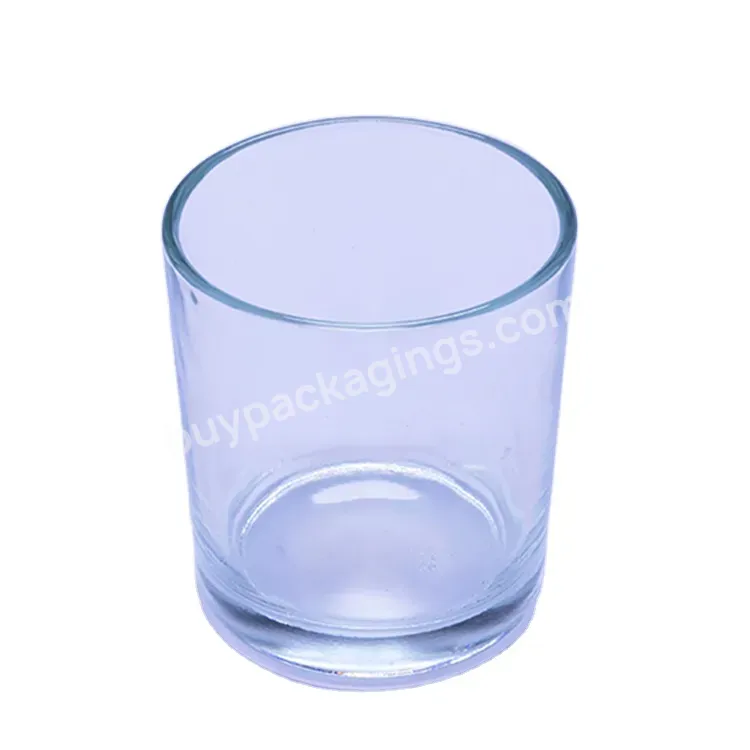 Factory Price Custom Glass Cup For Candle Packaging Wholesale Empty Cheap Candle Jar Supplier