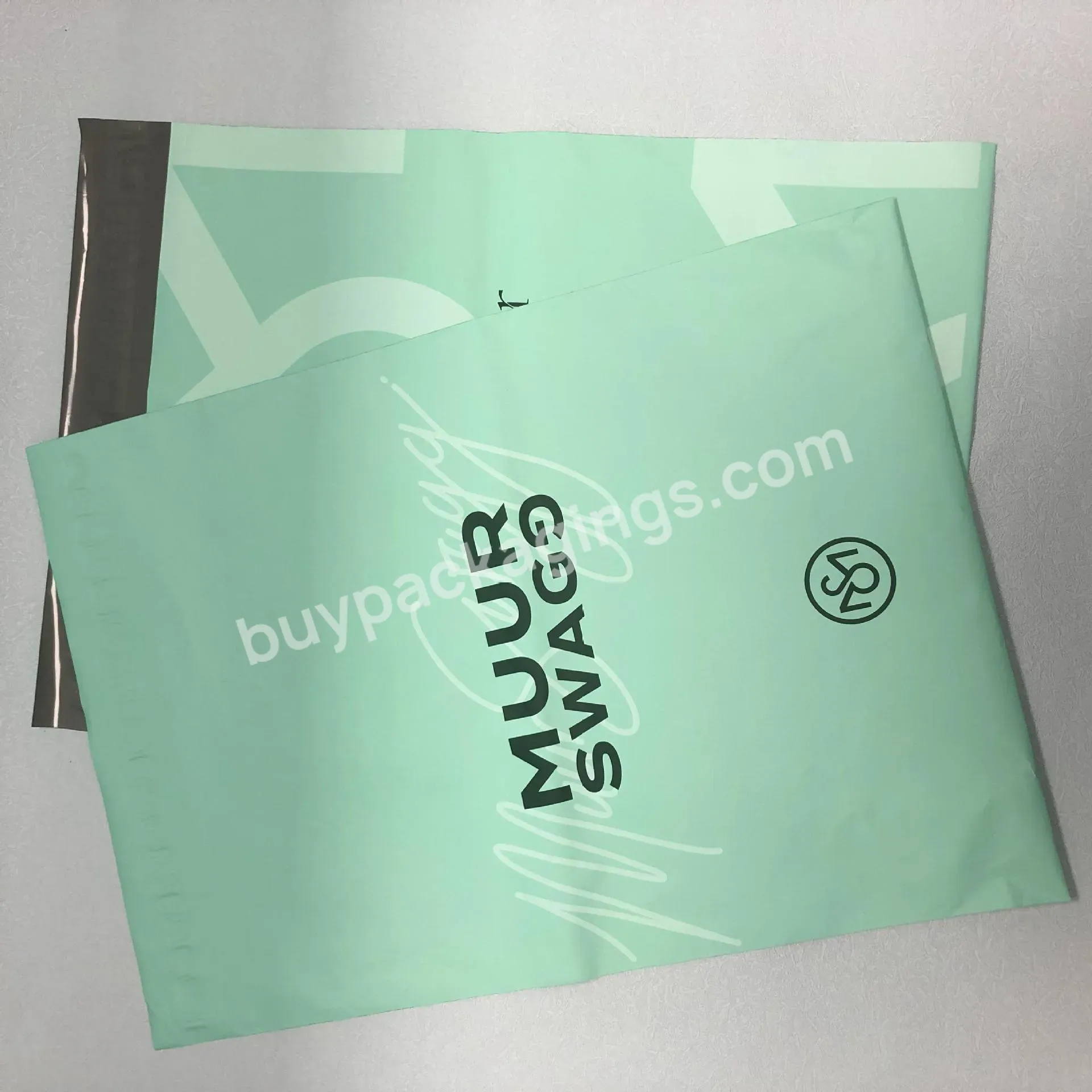 Factory Price Custom Logo Pink Black Poly Mailer Polymailer Bag Recyclable Clothing Packages Shipping Bags Plastic Packaging Bag