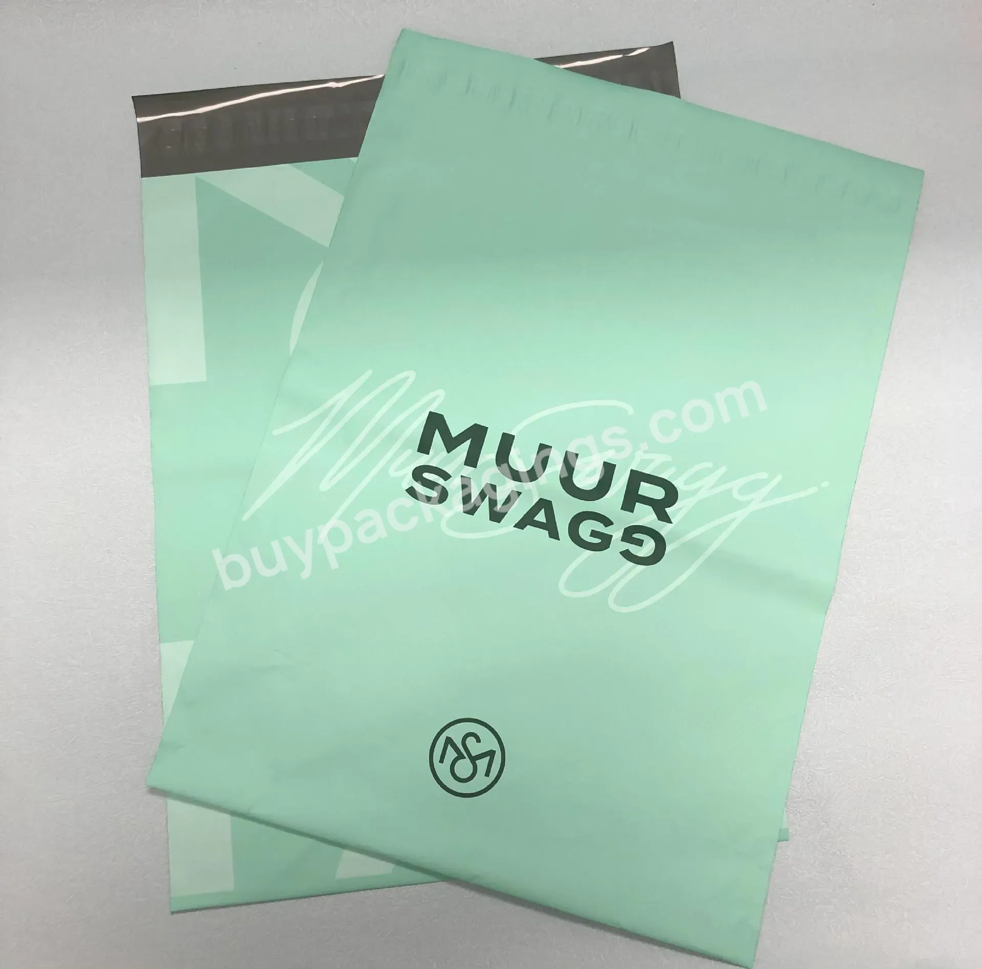 Factory Price Custom Logo Pink Black Poly Mailer Polymailer Bag Recyclable Clothing Packages Shipping Bags Plastic Packaging Bag