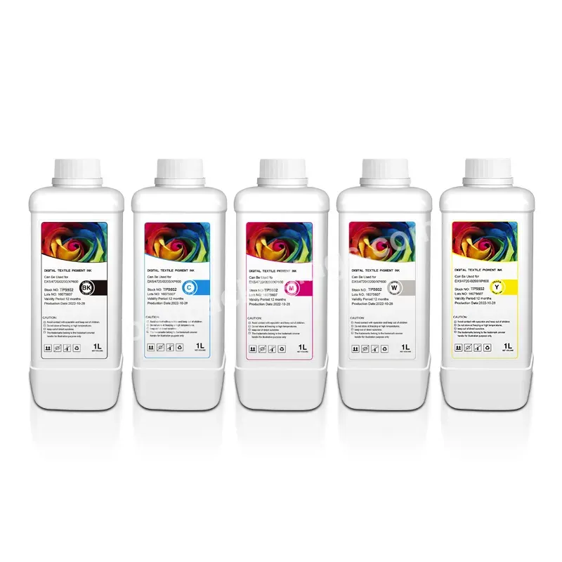 Factory Price Direct To Film White Ink Cmyk Plastisol Pigment Digital Heat Transfer Printing Dtf Ink For Printers