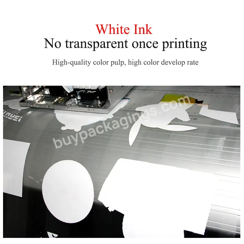 Factory Price Direct To Film White Ink Cmyk W Digital Heat Transfer Shake Powder Printing Dtf Ink For L1800 Xp600 I3200 Printers