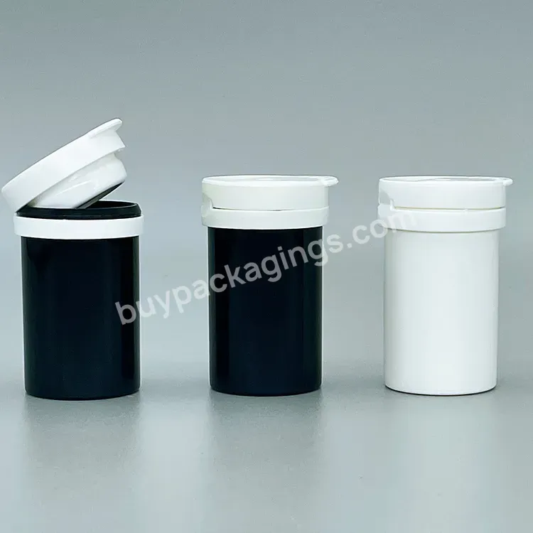 Factory Price Effervescent Tablet Tube Effervescent Plastic Bottle Blood Glucose Bottle With Flip Cover