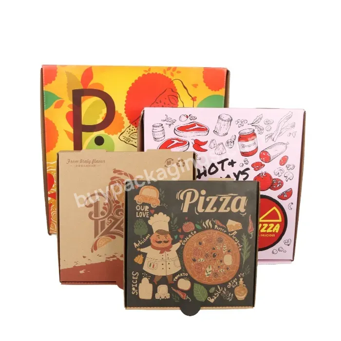 Factory Price High Quality Custom Pizza Box Wholesale Bulk Carton Pizza Box