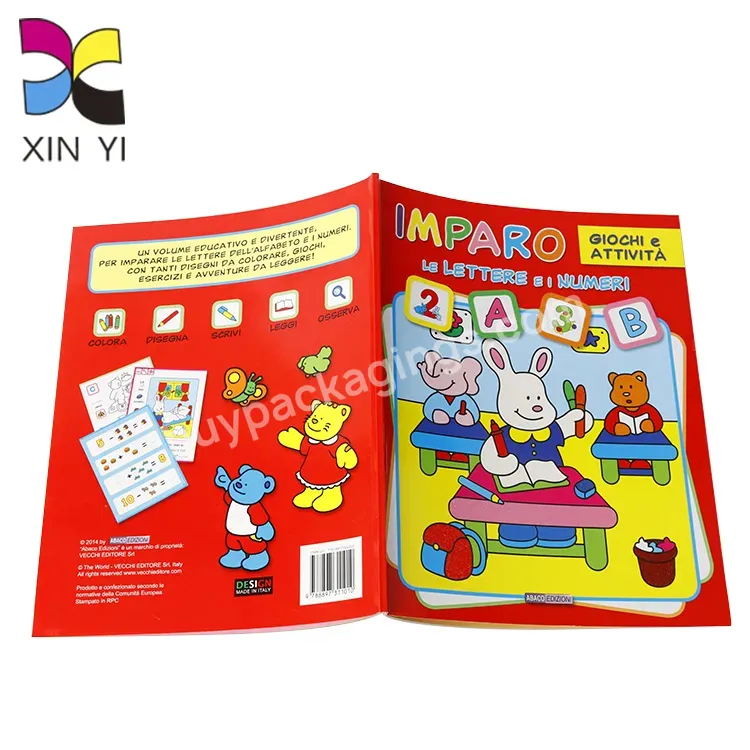 Factory Price High Quality Kids Custom Coloring Book Printing