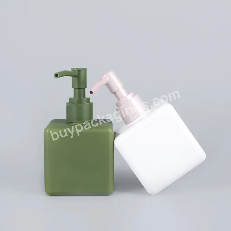 Factory Price Hot Sale Cosmetic Plastic Powder White Lotion Bottle Packaging With Lotion Pump