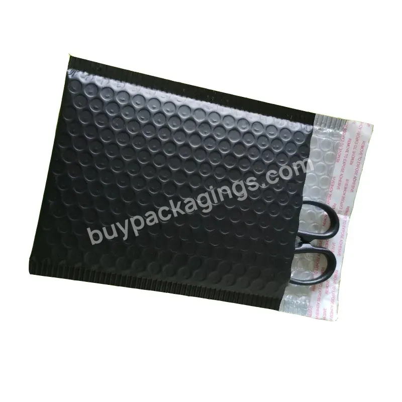 Factory Price Mail Bag Plastic Bubble Custom Bubble Mailer Bags Tear-proof Packaging Bags Bubble Black