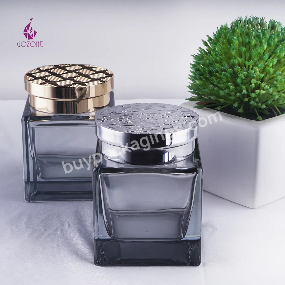 Factory Price Manufacturer Supplier Glass With Metal Lid - Buy Glass Jar With Metal Lid,Cosmetic Cream Jar,Cosmetic Jar And Bottle Set.