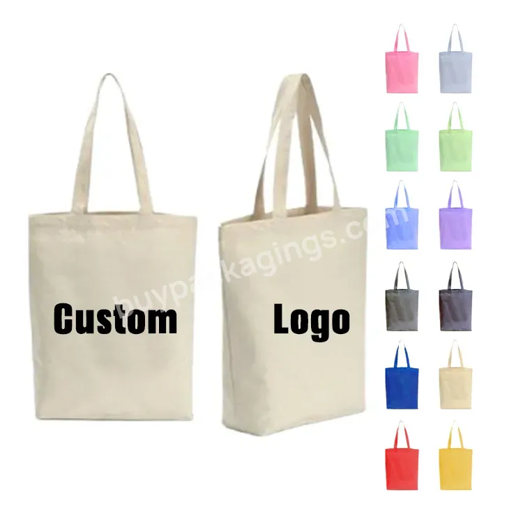 Factory Price Newest Canvas Pouches Custom With Rope Handle Canvas Bag Shopping Custom Mini Tote Bag