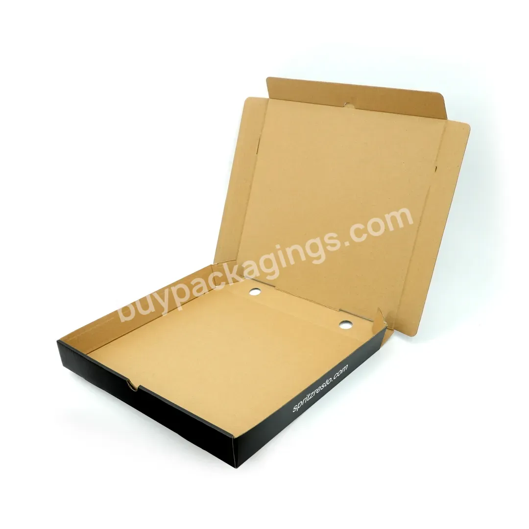 Factory Price Paper Corrugated Board Pizza Box Packaging Takeaway Pizza Box Custom Logo