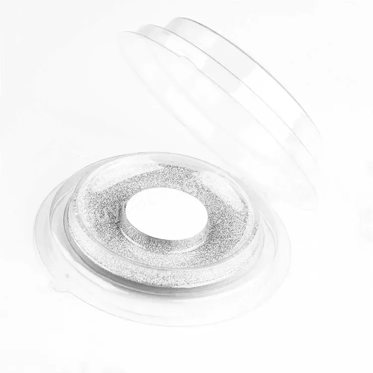 Factory Price Pet Blister Plastic Round Clear Eyelash Tray Accept Custom