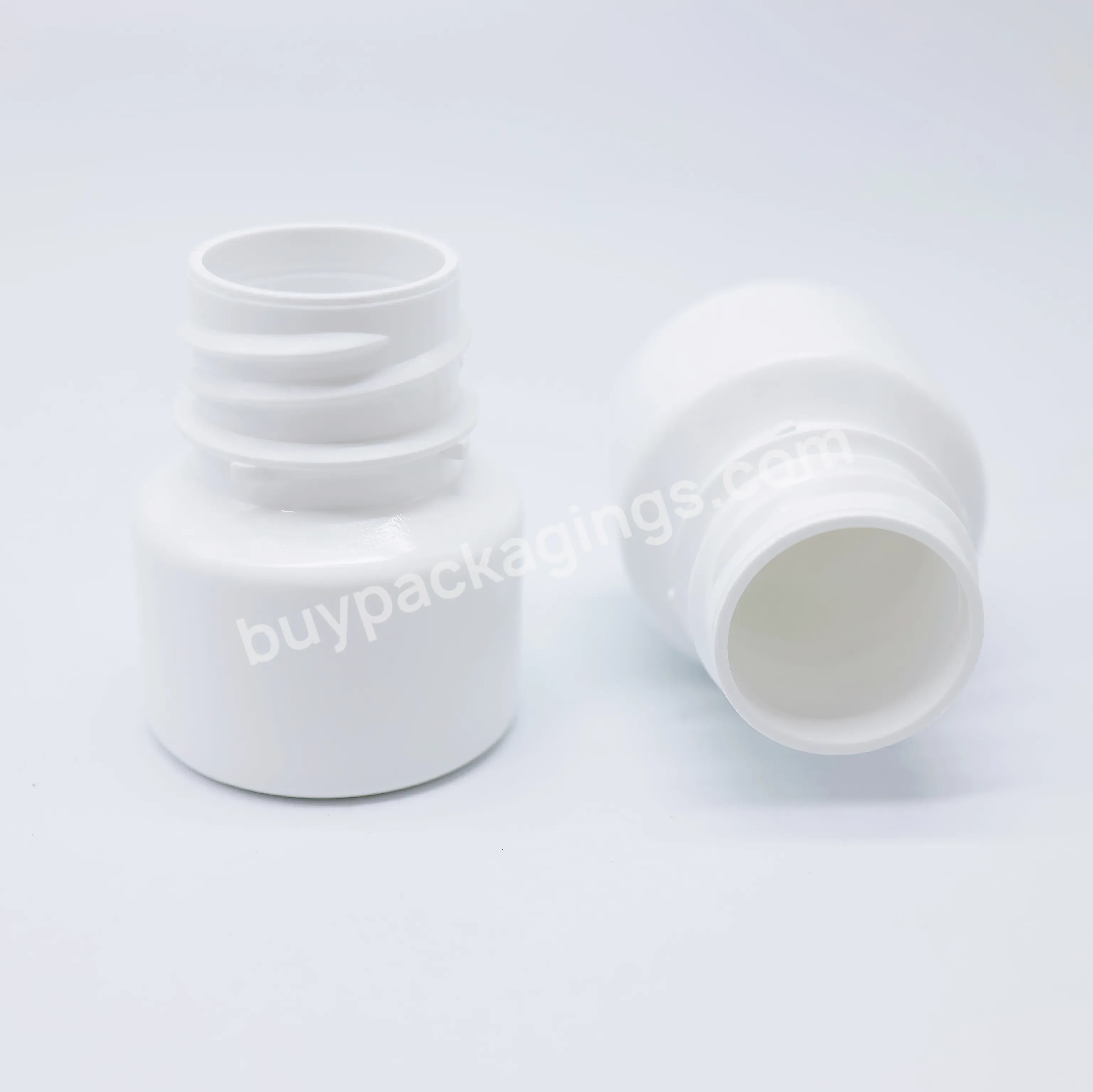 Factory Price Plastic Empty Vitamin Supplement Tablet Bottle With Desiccant Spring Cover