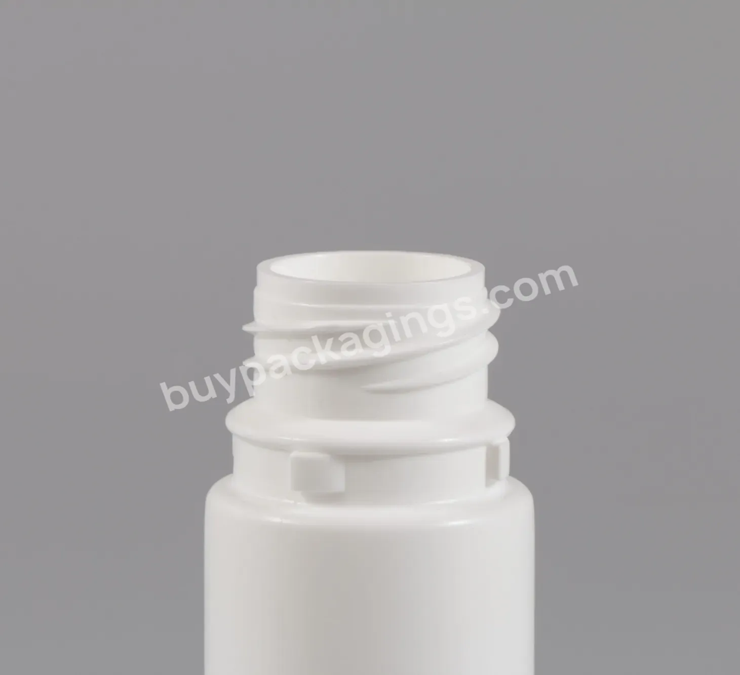 Factory Price Plastic Empty Vitamin Supplement Tablet Bottle With Desiccant Spring Cover