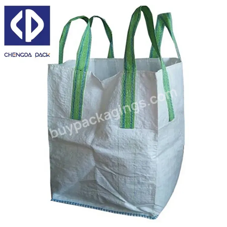 Factory Price Pp Cement Sling Jumbo Big Bag Polypropylene Super Sack Bag Manufacturers 1 Ton Big Bag - Buy 1000kg 1500kg 2000kg Pp Big Jumbo Bag Malaysia,Wholesale Polypropylene Plastic Fibc Jumbo Cement Woven Pp Bag 1000kgs 1500kgs,5.1 Safety Factor