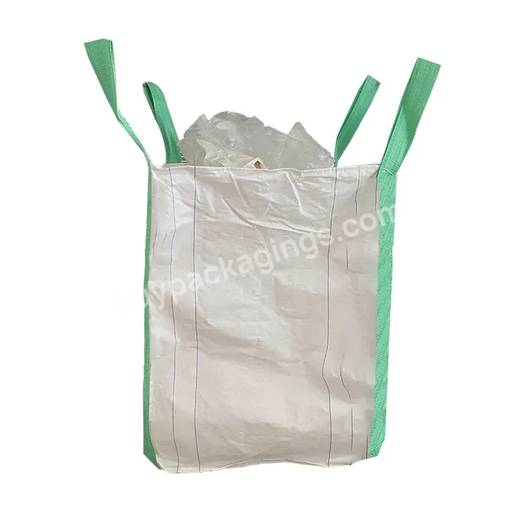 Factory Price Pp Woven 1mt Jumbo Bags 1 Ton Big Bags 1000kg Fabric Fibc Bag Bulk Container 1.5 Ton 1500kg For Packing Price - Buy Jumbo Bag,Big Bag,1 Ton Bulk Bags.