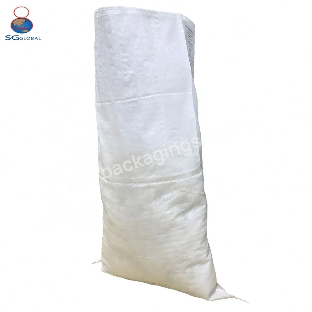 Factory Price Printed Pp Woven Sack 50 Kg 100 Kg Polypropylene Wheat Flour Rice Corn Packing Bag With Custom Logo