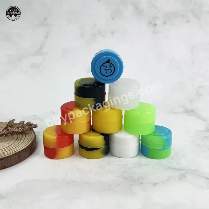 Factory Price Silicone Jars Wax Container/waterproof Silicone Wax Jar/non-stick Silicone Containers For Wax