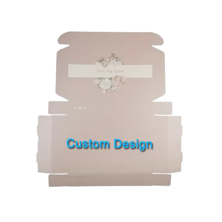 Factory Price Wholesale Custom Pink Shipping Gfit Boxes Packaging For Clothing