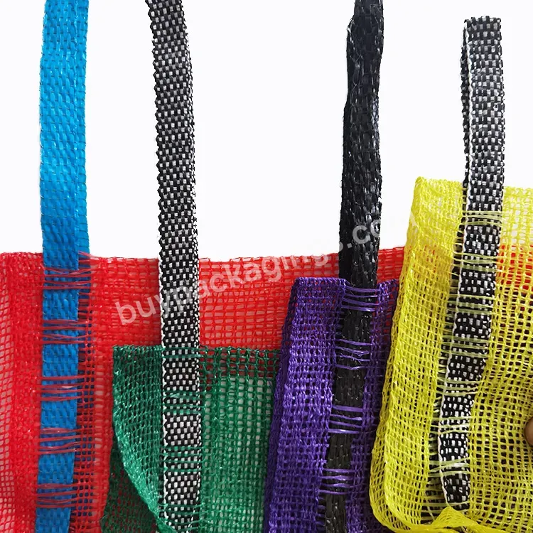 Factory Price Wholesale Customize All Colors Firewood Firewood Mesh Bags