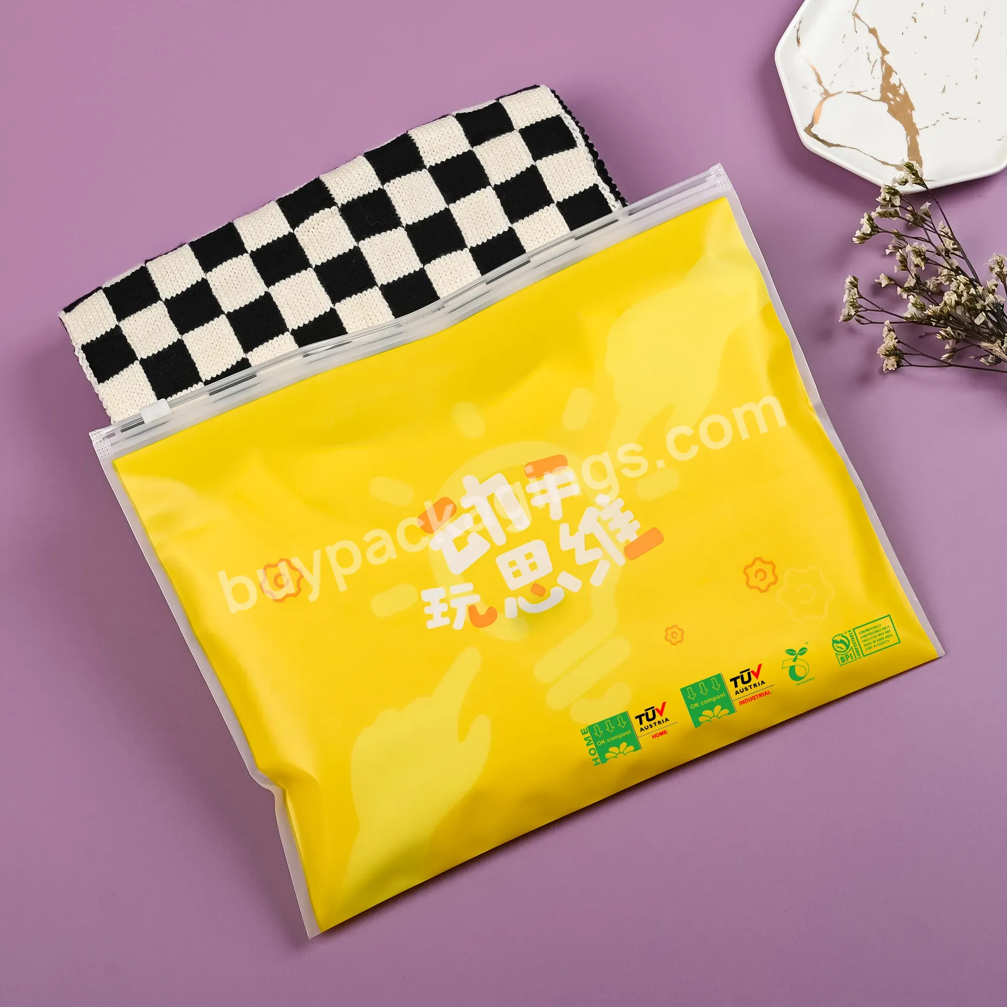 Factory Price Zip Bag Reclosable Frosted Zipper Bag Transparent Ziplock Bag For Package With Resealable Lock