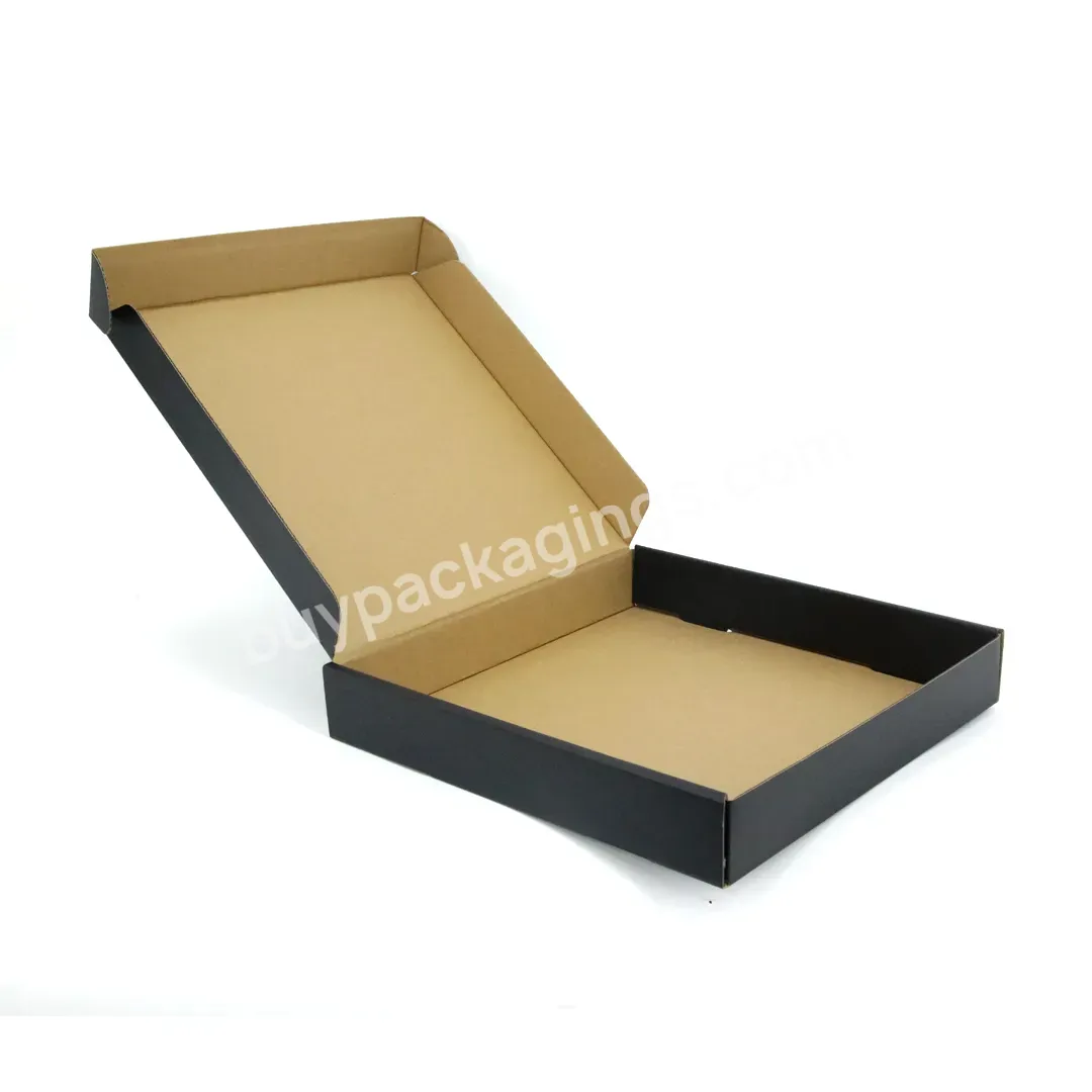 Factory Printed Kraft Corrugated Mailer Boxes Empty Tshirt Or Socks Box Packaging Custom For Shoes And Clothing