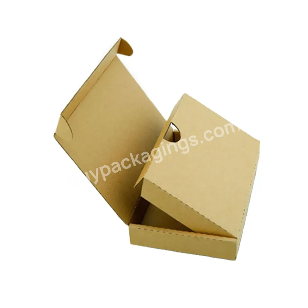 Factory Printing Wholesale Recyclable Corrugated Box Mailers Kraft Paper Box Perfect For Shipping Small Mobile Phone Case Box