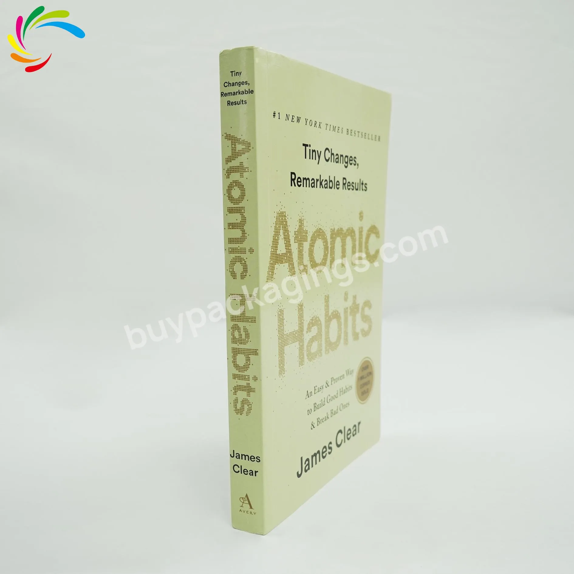 Factory prints high quality bestseller list story books Atomic Hanits inspirational books