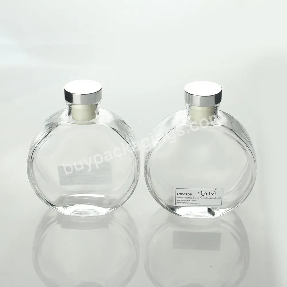 Factory Produced Premium Decorative Frascos De Vidro Para Difusor Cosmetic Glass Jar Perfume Containers Reed Diffuser Bottle