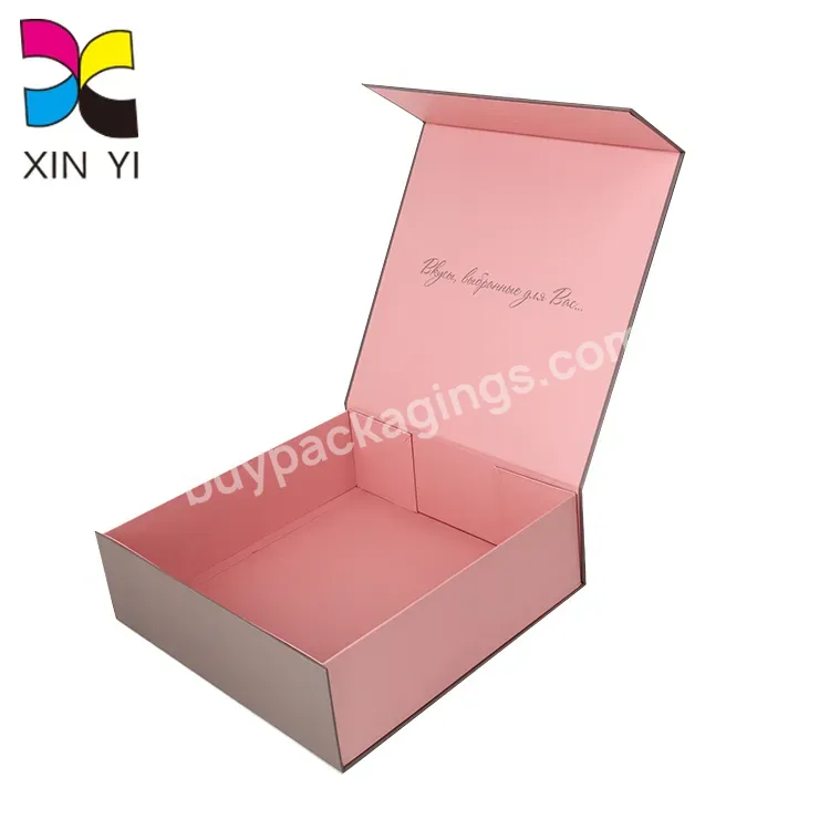 Factory Professional Box Manufacturer Magnetic Folding Box Gift Packaging Box With Magnetic Flap