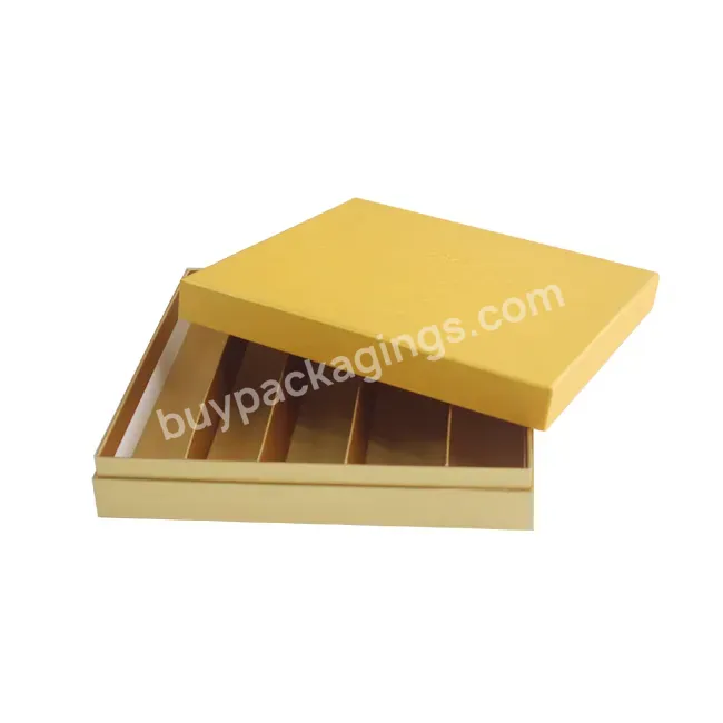 Factory Recyclable Brownie Cardboard Paper Packaging Box With Lid China Biscuit Packaging Paperboard Huaisheng Hs20190704004