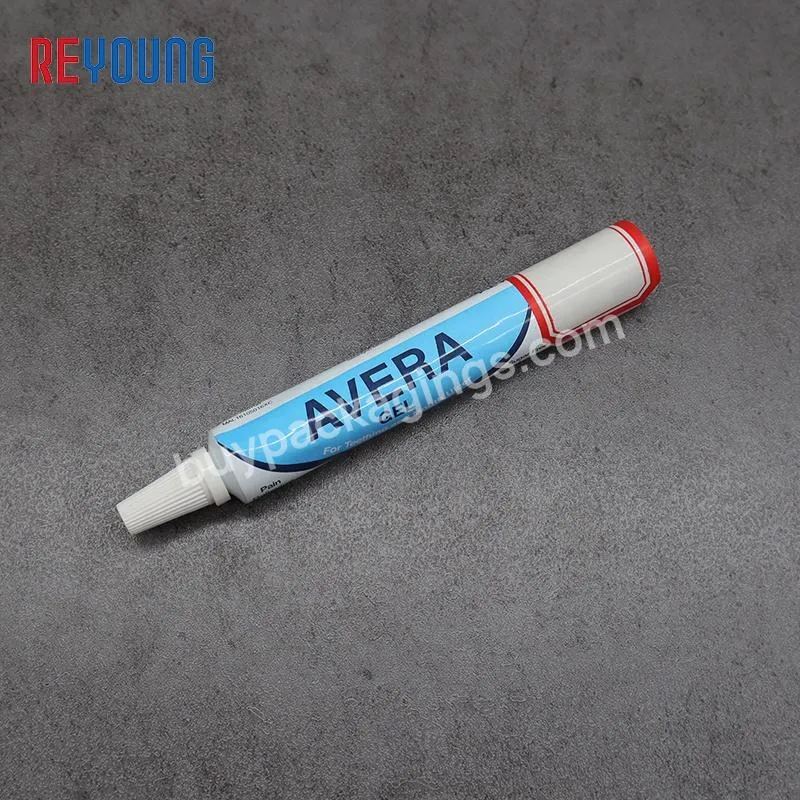 Factory Recycle Cosmetic Aluminum Tube Medical Pure Aluminum Tube For Teething And Mouth Ulcer