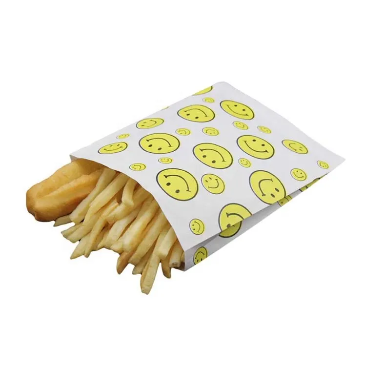 Factory retail small french fries paper bag