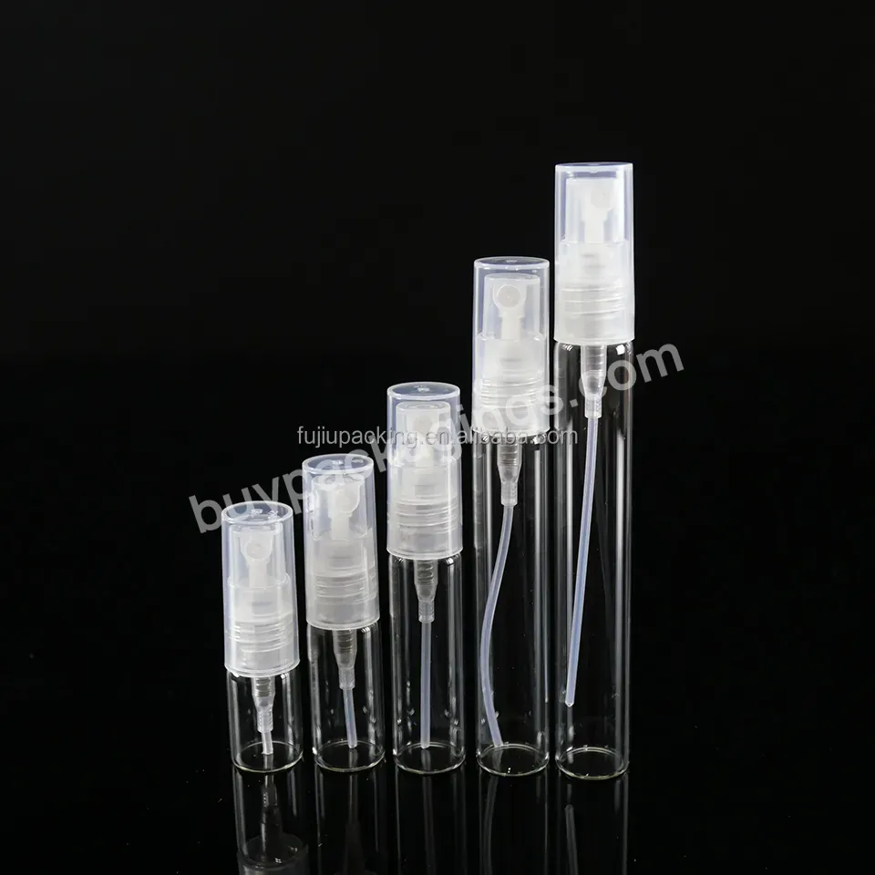 Factory Sales 10ml Mini Portable Refillable Bottles Small Perfume Spray Bottles Transparent Empty Glass Bottles