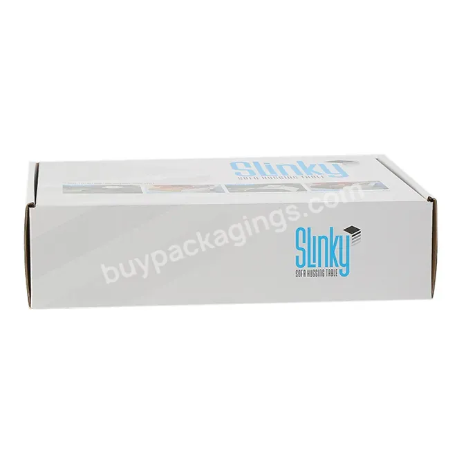 Factory Shipping Box White Women Clothing Packaging Box