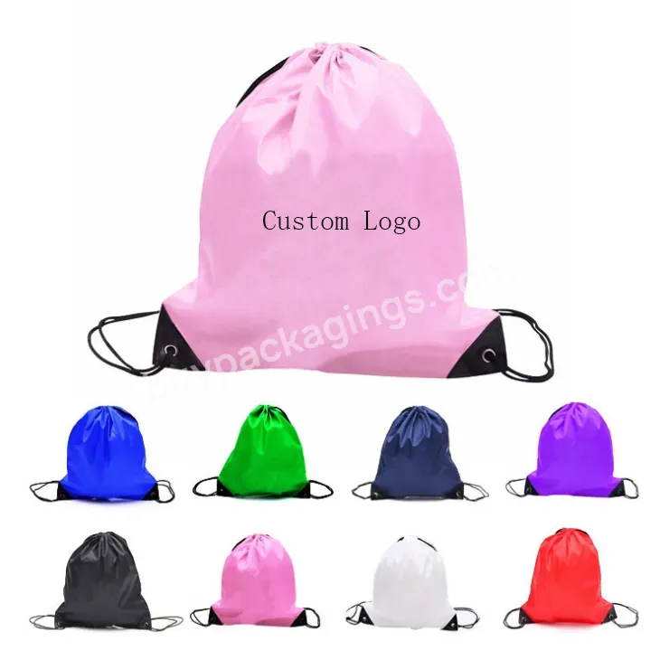 Factory Spot Cheap 210d Nylon Drawstring Bags Printing Custom Logo Drawing String Bag Backpack With Logo - Buy Nylon Polyester Bags Drawstring,Polyester Drawstring Backpack Bag,Cheap 210d Nylon Pull String Drawstring Bags Printing Custom Logo Drawing