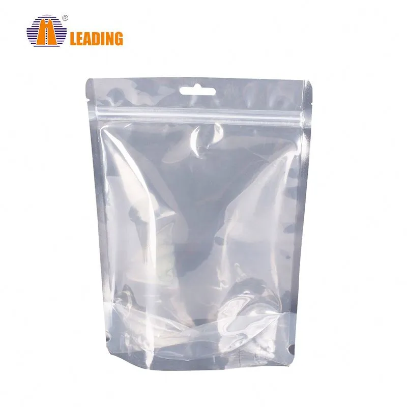 Factory spot order directly plastic dried fruit bfruit packaging bag salad fresh export transparent stand food bag