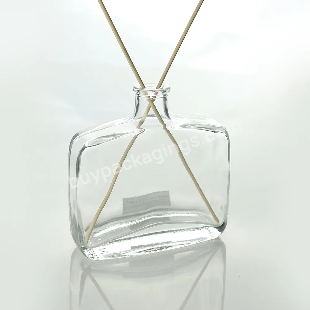 Factory Supply Botella Difusor Empty Reed Diffuser Glass Bottle 100ml 150ml 200ml 330ml Reed Diffuser Bottle With Stick And Box