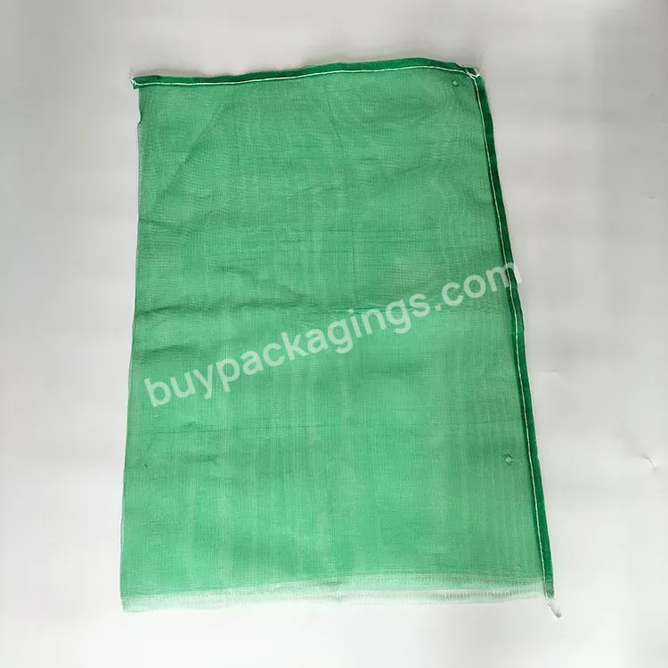 Factory Supply Durable Plastic Packaging Pp Leno Tubular Mesh Net Potato Onion Packaging Bag