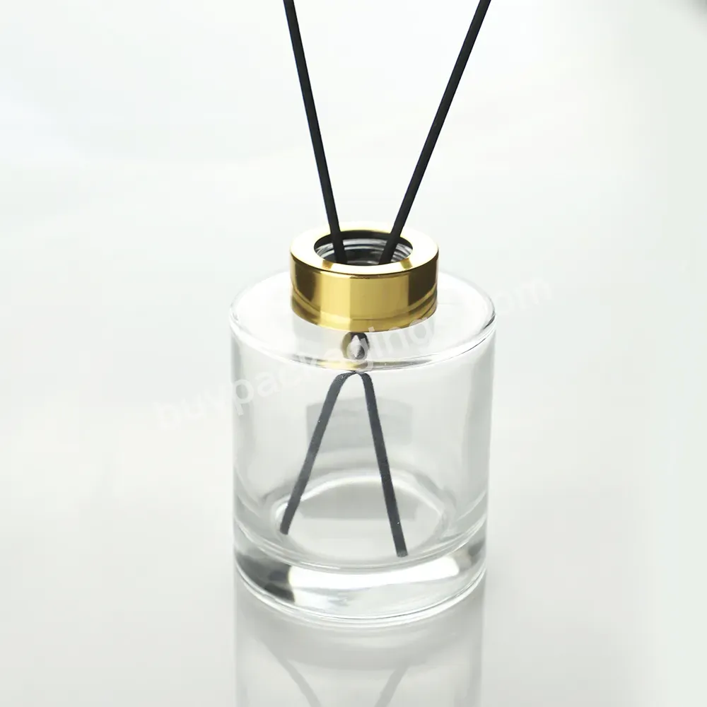 Factory Supply Empty Aroma Oil Reed Diffuser Glass Bottle 50ml 100ml 150ml 200ml Reed Diffuser Bottle With Stick And Box