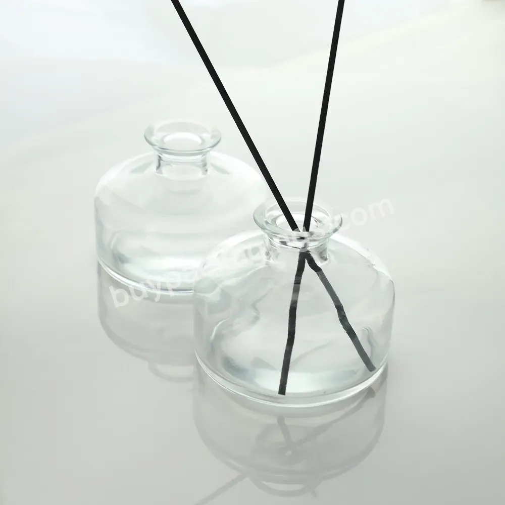 Factory Supply Empty Reed Diffuser Glass Bottle 50ml 100ml 150ml 200ml Reed Diffuser Bottle With Stick